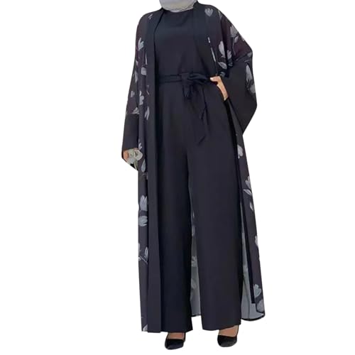 Abaya Muslim Damen Abaya Dress,Islamic Dress Kleid Abaya Muslim Gebetskleid Für Frauen Türkisch Muslimische Lang Kleider Set Islamischer Ramadan Eid Mubarak Frauen Robe Abaya Muslim Damen Abaya Dress,Islamic Dress Kleid Abaya Muslim Gebetskleid Für Frauen Türkisch Muslimische Lang Kleider Set Islamischer Ramadan Eid Mubarak Frauen Robe von Generic