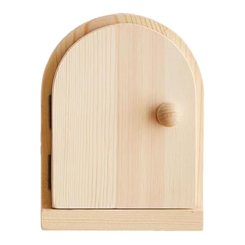 Abdeckplatten für elektrische Auslass - Kein Bohrsteck dekorativen Rahmen | Haushaltsknopf Dekoration Selbstkleber Outlet-Abdeckung | Massivholz -Schutzabdeckung für Kinder Haustiere von Generic