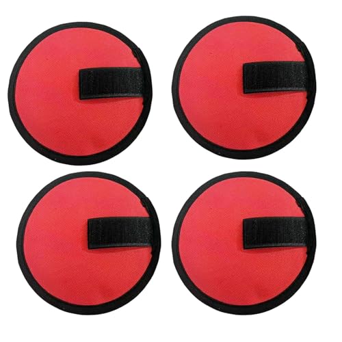 Abdeckung für Haken in der Nähe – 4 Packungen mit Luce-Mund, Schutz, Sicherheits-Überzug für Fischhaken, transparent, langlebiger Takel-Organizer für die, rot, Se référer au descriptif, Siehe von Generic