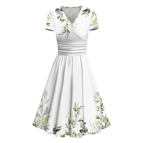 Abendkleid Damen, Abendkleider Elegant Für Hochzeit Kleid Hochzeitsgast Elegante Kleider Zur Hochzeit Italienische Kleider Für Hochzeitsgäste Party Kleider Damen Sexy Abendkleid (A06,3XL) von Generic