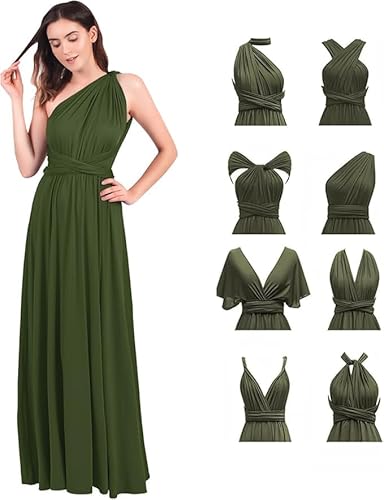 Abendkleid Lang Damen Sexy Rückenfreies Multiway Bandage Wickelkleid Festlich Brautjungfernkleider Party Ballkleid Abendkleid Lang Damen Sexy Rückenfreies Multiway Bandage Wickelkleid Festlich Brautjungfernkleider Party Ballkleid von Generic