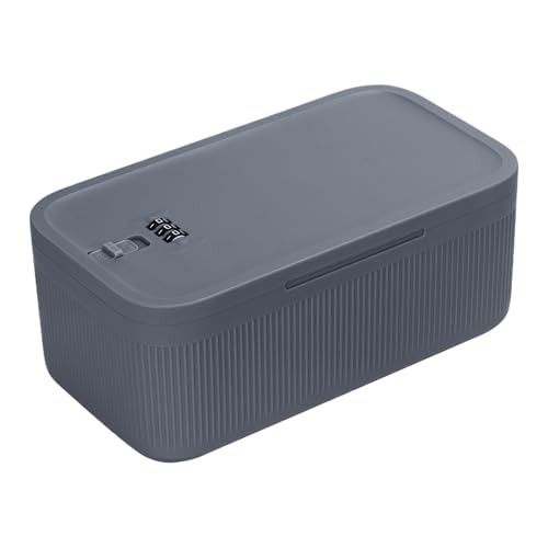 Abschließbare Box | Medikamententasche mit Zahlencode, tragbarer Thermobehälter für Lebensmittel, Medikamente, Snacks, Reisen, Camping, Outdoor, Boot von Generic