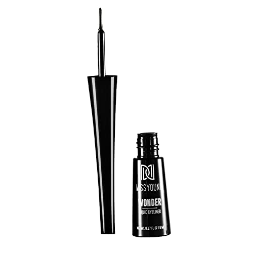 Abschminktücher Wasserfestes Mess Ink Kein Gel Make-up-Entferner Langanhaltender flüssigkeitsbeständiger Eyeliner Eyeliner Longwear Liner Flüssiger Ltra Make-up-Eyeliner Eyeliner (black, One Size) von Generic
