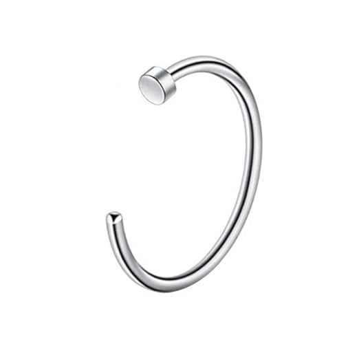 Afrikanische Nase Manschette ohne Piercing Clip auf Nasenring plattiert Nase Ring Manschetten Kristall Nase Manschetten für Frauen Mädchen von Generic