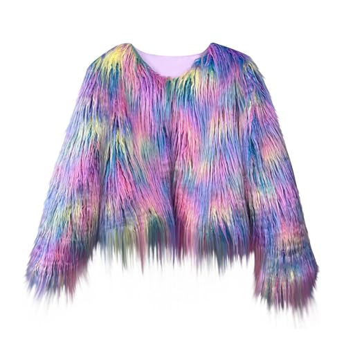 Angebote des tages heute Felljacke Damen Bunt Batik Kunstpelz Mantel Kurz Elegant Pelzmantel Flauschig Winterjacke Große Größen Pelzjacke Open Front Fellmantel Winter Warm Kunstfell Angebote des tages heute Felljacke Damen Bunt Batik Kunstpelz Mantel Kurz Elegant Pelzmantel Flauschig Winterjacke Große Größen Pelzjacke Open Front Fellmantel Winter Warm Kunstfell von Generic
