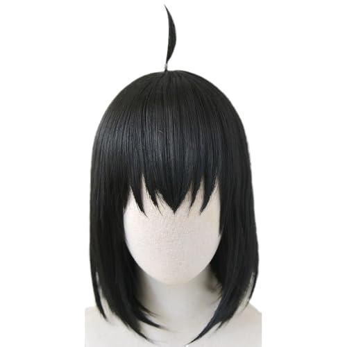 Anime Cosplay Perücke Für Yuri Briar Schwarz Kurzes Haar Halloween Rollenspiel Party von Generic