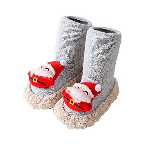 Antirutsch Socken Kind 20 Weihnachten Baby Socken Kleinkind Jungen Mädchen Socken Weiche Sohle rutschfeste Kleinkind Schuhe Socken Prinzessin Socken Bodensocken Jungen Herbst Schuhe von Generic