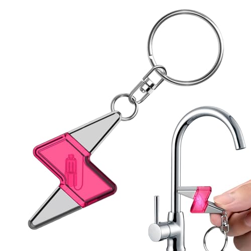 Antistatischer Schlüsselanhänger – Antistatik-Entferner fürs Auto, Ring zum Entfernen statischer Stöße, statischer Entlader für den Menschen, antistatischer Stab für den menschlichen Körper im Auto, S von Generic