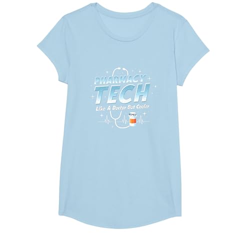 Apothekentechniker: Wie EIN Arzt Aber Cooler T-Shirt, Girls, Himmelblau, XS Apothekentechniker: Wie EIN Arzt Aber Cooler T-Shirt, Girls, Himmelblau, XS von Generic