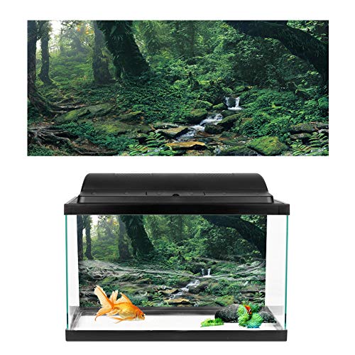 Aquarium-Hintergrund, PVC-Klebstoff, Riverway Green Woods, Aquarium-Hintergrund, Poster, Fisch-Tapetenaufkleber, Aquarium-Hintergrund, Terrarium-Hintergrund für Aquarium-Hintergrund, PVC-Klebstoff, Riverway Green Woods, Aquarium-Hintergrund, Poster, Fisch-Tapetenaufkleber, Aquarium-Hintergrund, Terrarium-Hintergrund für von Generic