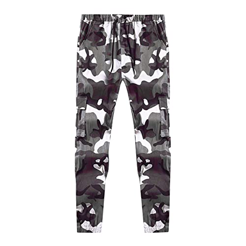 Arbeitshose Herren 2023 Cargohose Sporthose Herren Lang große Größe Hose kleine Fußhose lose Freizeithose Camouflage Hose Multi-Pocket-Camouflage-Hose Jogpants Herren Freizeithose Herren Weiß 7XL Arbeitshose Herren 2023 Cargohose Sporthose Herren Lang große Größe Hose kleine Fußhose lose Freizeithose Camouflage Hose Multi-Pocket-Camouflage-Hose Jogpants Herren Freizeithose Herren Weiß 7XL von Generic