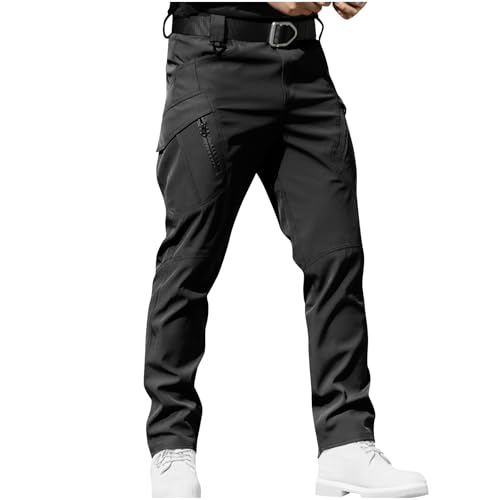 Arbeitshose Herren Leichte Wanderhose Chino Taktische Hose Wasserdicht Arbeit Cargohose Arbeitshosen Männer Sommer Trekkinghose Atmungsaktive Schnelltrocknend Outdoorhose Jagdhose mit Multi Taschen von Generic