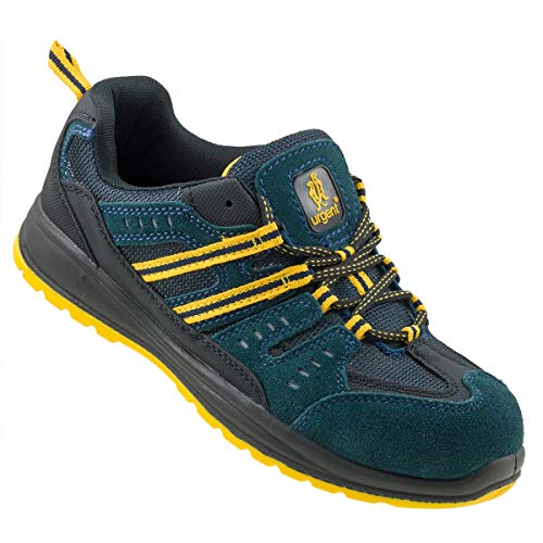 Arbeitsschuhe Sicherheitsschuhe Urgent 241 OB Halbschuhe Herrenschuhe Schuhe Handwerker Neu (Numeric_42), Dunkelblau von Generic
