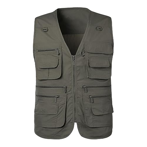 Arbeitsweste Herren Sommer: Outdoor Weste Herren 7Xl Übergröße Dünn Anglerweste Mit Vielen Taschen Leicht Softshelljacke Ohne Ärmel Multifunktionsweste Reguläre Westen Sommerweste Sportwesten Arbeitsweste Herren Sommer: Outdoor Weste Herren 7Xl Übergröße Dünn Anglerweste Mit Vielen Taschen Leicht Softshelljacke Ohne Ärmel Multifunktionsweste Reguläre Westen Sommerweste Sportwesten von Generic