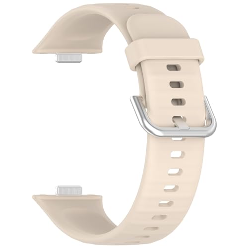 Armbänder Kompatibel mit Huawei Watch Fit 4 Pro Armband, Sport Atmungsaktiv Silikon Wasserdicht Ersatzarmband für Huawei Watch Fit 4 Pro Smartwatch Damen Herren von Generic