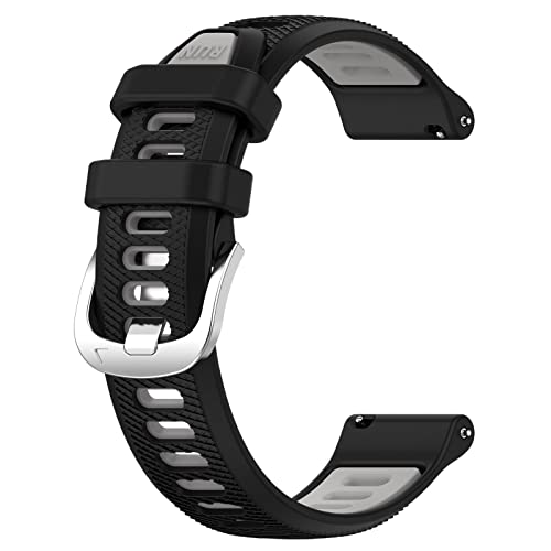 Armband Kompatibel mit Garmin Forerunner 265S Armbänder Damen Herren Sport Wasserdichtes Ersatzarmband Silikon Wechselarmband für Garmin Forerunner 265S Uhrarmband,0326A04 von Generic