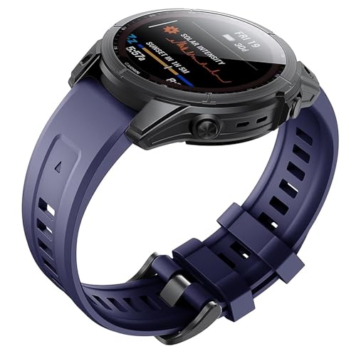 Armband Kompatibel mit Garmin Instinct 3 45mm AMOLED/Instinct 3 Solar 45mm/Instinct E 45mm Armbänder Sport Wasserdichtes Ersatzarmband Silikon Wechselarmband für Damen Herren Uhrarmband Armband Kompatibel mit Garmin Instinct 3 45mm AMOLED/Instinct 3 Solar 45mm/Instinct E 45mm Armbänder Sport Wasserdichtes Ersatzarmband Silikon Wechselarmband für Damen Herren Uhrarmband von Generic