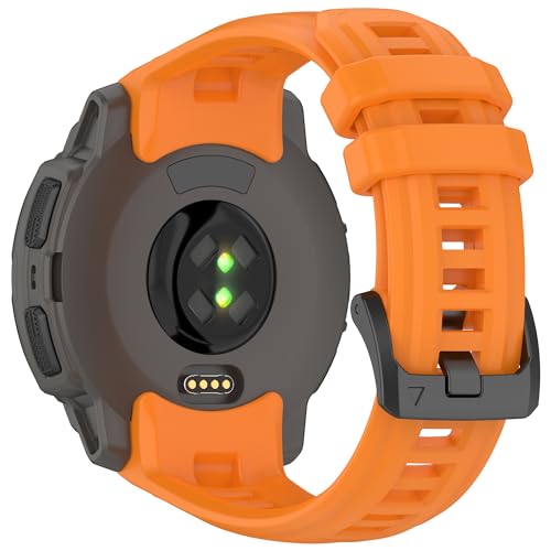 Armband Kompatibel mit Garmin Instinct E 45mm Armbänder Silikon Sport Ersatzarmband Wasserdichtes Atmungsaktiv Weich Sport Band für Instinct E 45mm Uhrarmband, Damen Herren Armband Kompatibel mit Garmin Instinct E 45mm Armbänder Silikon Sport Ersatzarmband Wasserdichtes Atmungsaktiv Weich Sport Band für Instinct E 45mm Uhrarmband, Damen Herren von Generic