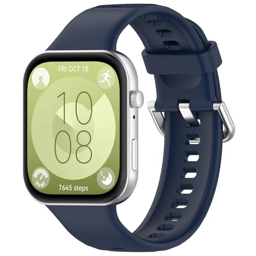 Armband Kompatibel mit Huawei Watch Fit 4 Armbänder,Silikonband Sportarmband Uhr Ersatzarmband für Huawei Watch Fit 3/4/4Pro Uhrenarmband für Damen Herren Armband Kompatibel mit Huawei Watch Fit 4 Armbänder,Silikonband Sportarmband Uhr Ersatzarmband für Huawei Watch Fit 3/4/4Pro Uhrenarmband für Damen Herren von Generic