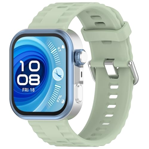 Armband Kompatibel mit Huawei Watch Fit 4 Pro/Watch Fit 4 Armbänder Sport Wasserdichtes Ersatzarmband Silikon Wechselarmband Uhrarmband Damen Herren von Generic