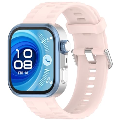 Armband Kompatibel mit Huawei Watch Fit 4 Pro/Watch Fit 4 Armbänder Sport Wasserdichtes Ersatzarmband Silikon Wechselarmband Uhrarmband Damen Herren von Generic