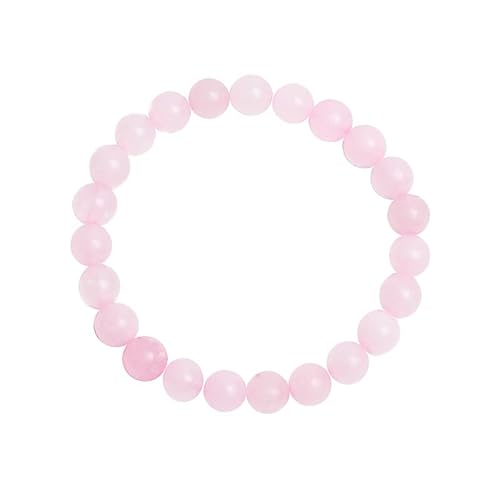 Armband Kristall Naturstein Perlen Armbänder Runde Perle Stretch Liebhaber Frauen Schmuck Geschenk(21cm-8.3inch,10mm) von Generic