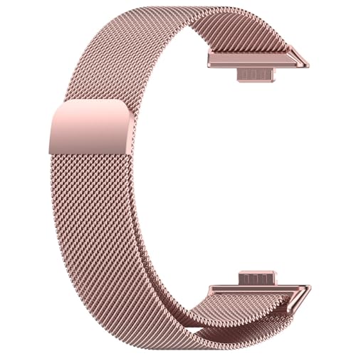 Armband für Huawei Watch Fit 4 Pro Edelstahl Metall Einstellbar Ersatzarmband Weich Atmungsaktiv Magnetversch Mesh Gewebte Uhrenarmbänder für Huawei Watch Fit 4 Pro Armband für Huawei Watch Fit 4 Pro Edelstahl Metall Einstellbar Ersatzarmband Weich Atmungsaktiv Magnetversch Mesh Gewebte Uhrenarmbänder für Huawei Watch Fit 4 Pro von Generic