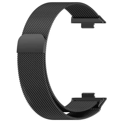 Armband für Huawei Watch Fit 4 Pro Edelstahl Metall Einstellbar Ersatzarmband Weich Atmungsaktiv Magnetversch Mesh Gewebte Uhrenarmbänder für Huawei Watch Fit 4 Pro Armband für Huawei Watch Fit 4 Pro Edelstahl Metall Einstellbar Ersatzarmband Weich Atmungsaktiv Magnetversch Mesh Gewebte Uhrenarmbänder für Huawei Watch Fit 4 Pro von Generic
