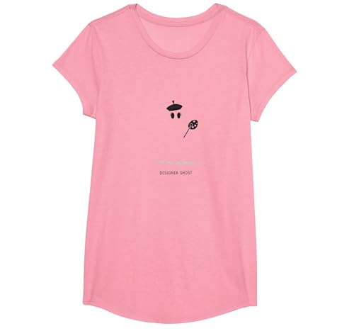 Artistic Phantom: Barettragende Spekter mit Palette T-Shirt, Girls, Rosa, Mittel von Generic