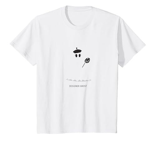 Artistic Phantom: Barettragende Spekter mit Palette T-Shirt, Kinder, Weiß, 152 von Generic