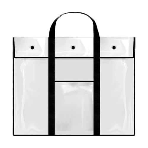 Artwork -Aufbewahrungstasche, Poster -Aufbewahrungstasche, Klarer Großer Kunstbeutel Wasserdicht - Handy AA Mit Griff, PVC -Bulletin -Board -Halter, Lagerorganisator Mit Griff Und Tasche Artwork -Aufbewahrungstasche, Poster -Aufbewahrungstasche, Klarer Großer Kunstbeutel Wasserdicht - Handy AA Mit Griff, PVC -Bulletin -Board -Halter, Lagerorganisator Mit Griff Und Tasche von Generic