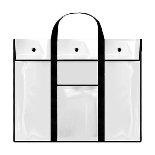 Artwork -Aufbewahrungstasche - Poster -Aufbewahrungstasche,klarer wasserdichte Kunstorganisator Posterbeutel | Artwork -Speicherorganisator, Bulletin Board Holder Mit Handle & Pocket for Teachers Kla Artwork -Aufbewahrungstasche - Poster -Aufbewahrungstasche,klarer wasserdichte Kunstorganisator Posterbeutel | Artwork -Speicherorganisator, Bulletin Board Holder Mit Handle & Pocket for Teachers Kla von Generic