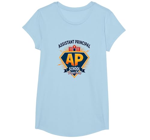 Assistent Principal: Schulsuperheld T-Shirt, Girls, Himmelblau, XS Assistent Principal: Schulsuperheld T-Shirt, Girls, Himmelblau, XS von Generic