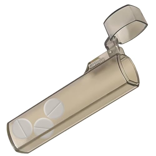 Aufbewahrungsbox für Zahnstocher – Reise-Zahnstocherhalter, leichte Organizer-Box, Zahnstocherbehälter mit Deckel für Outdoor, Küche und Restaurantbedarf, tragbare Zahnstocher-Tasche, transparent von Generic