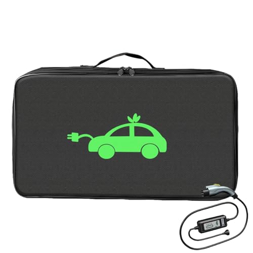 Aufbewahrungstasche für Autoladegerät, tragbare Kabeltasche, Organizer, Auto-Aufbewahrungstasche – große Kapazität, Kabel-Organizer, Aufbewahrungstasche, Elektroauto-Ladegerät-Hülle für von Generic