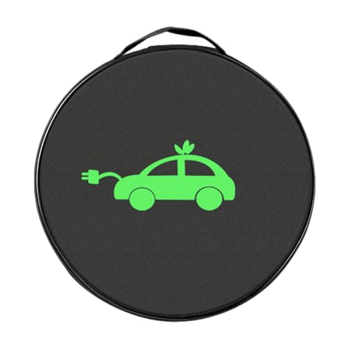 Aufbewahrungstasche für Ladekabel – Oxford EV wasserdichter Ladegerät-Organizer für tragbare Elektroautos | Langlebiger Schutz mit Griff für Kabel, J-Kabel von Generic