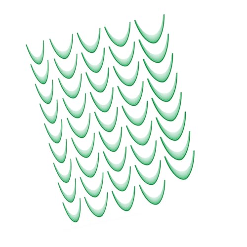 Aufkleber mit französischer Spitze – 3D-Aufkleber für französische Maniküre, Vinyl-Streifen, Polieranleitung | Nageldesigns, Peeling, Finger, selbstklebend, in Form eines Krokodils von Generic