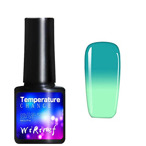 Aufnäher Augen LED Nagellack Nagellack Gel Nagellack 8ml Nagellack Gel Nagellack Color Art Okra Pigment (G, One Size) von Generic