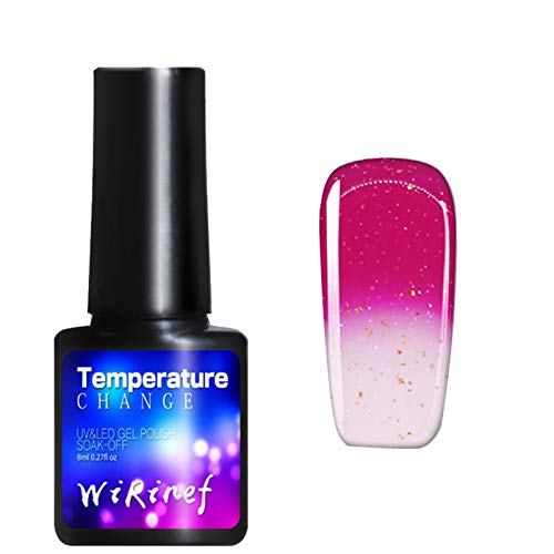 Aufnäher Augen LED Nagellack Nagellack Gel Nagellack 8ml Nagellack Gel Nagellack Color Art Okra Pigment (Q, One Size) von Generic