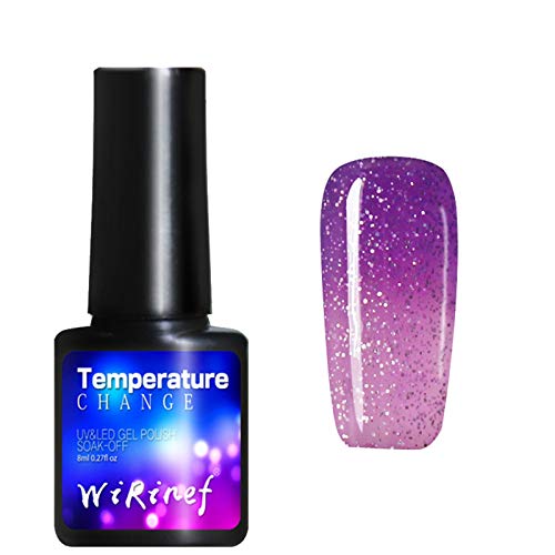 Aufnäher Augen LED Nagellack Nagellack Gel Nagellack 8ml Nagellack Gel Nagellack Color Art Okra Pigment (W, One Size) von Generic