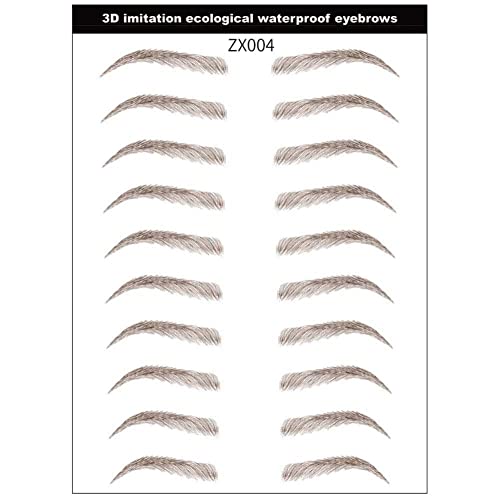 Augenbrauen-Aufkleber, 4D-Imitation, Augenbrauen-Aufkleber auf Wasserbasis, 4D-Imitation, ökologische Augenbrauen, Augenbrauen von Generic