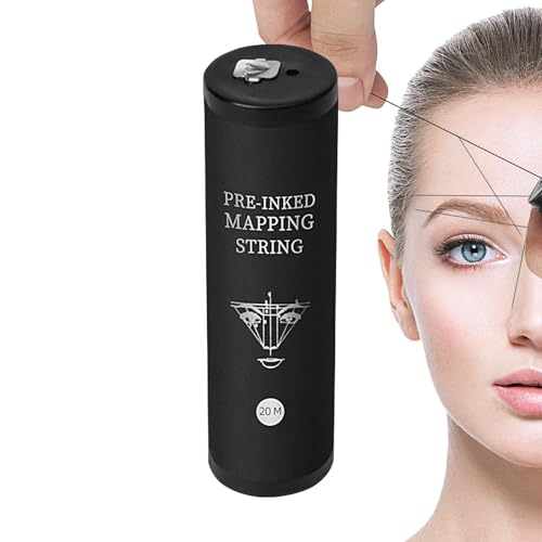 Augenbrauen-Mapping-Schnur-Einfädelwerkzeug – Einfädelmaschine Für Frauen, Augenbrauen-Einfädeln Aus Bio-Baumwolle | Fadeneinfädel-Epilierer Für Frauen, Mapping Brows Point Tool Für Heimsalons von Generic
