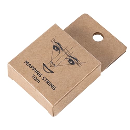 Augenbrauen-Mapping-String-Tool – Augenbrauen-Mapping-String | Vorgefärbter Mapping-String für das Augenbrauen-Make-up | Augenbrauen-Microblading-String | Brow Mapping für Frauen | Marker Brauenlineal Augenbrauen-Mapping-String-Tool – Augenbrauen-Mapping-String | Vorgefärbter Mapping-String für das Augenbrauen-Make-up | Augenbrauen-Microblading-String | Brow Mapping für Frauen | Marker Brauenlineal von Generic