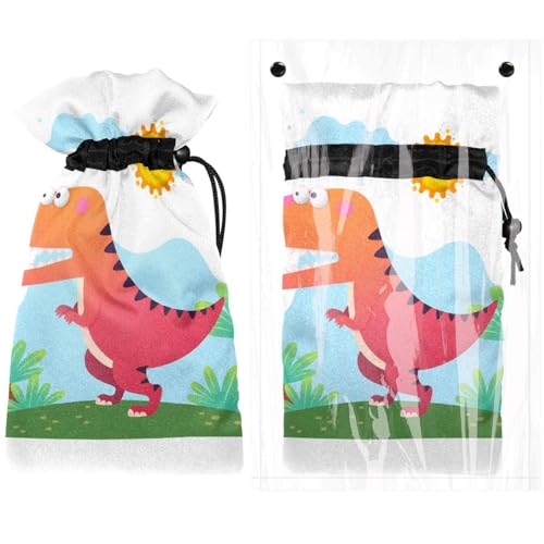 Außenhahnabdeckungen für kalten Winter, isoliert, große Gartenschlauch-Lätzchen, Socken für Frostschutz, Cartoon-Tyrannosaurus Rex, Dinosaurier-Druck von Generic