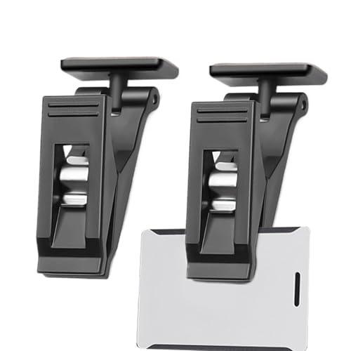 Auto-Tickethalter – Magnetische Halterung für Autodokumente – 2 selbstklebende Organizer für Brillen, Taschen und Dokumente, Pasteten-Stil, Se référer au descriptif, Siehe Beschreibung von Generic
