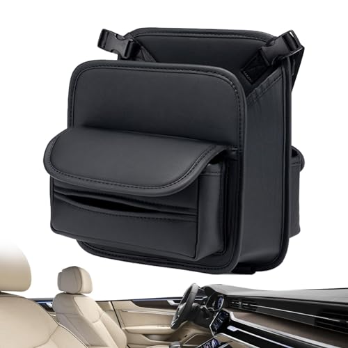 Auto-Vordersitz-Organizer, Autotaschenhalter zwischen Sitzen,Auto Organizer mit großer Kapazität und Stauraum für Autos - Tragbare feste Auto-Aufbewahrungsbox Autotasche Organizer für Handtaschen von Generic