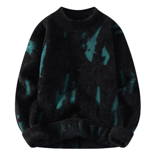 Autum Winter Strickpullover Herren Warme Wollpullover Lässiger Warmer Pullover von Generic