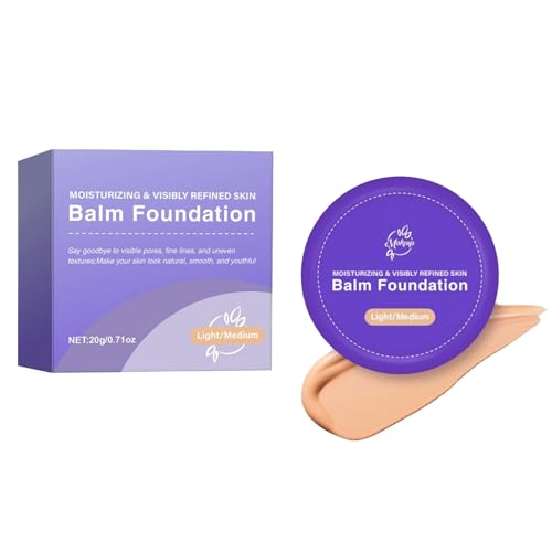BALM Foundation | Feuchtigkeitsspendende Foundation – Colore Hydrating Skin Perfectionator Natürliches Finish für Lederfrauen Reisen am Abend von Generic