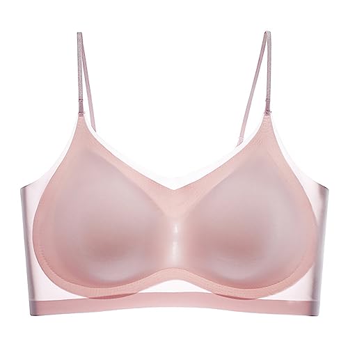 BH für Tiefen Rückenausschnitt Damen Spitzen BH Push Up Sexy U-förmiger Lifting-BH Komfort Bralette Ohne Bügel V-Ausschnitt Bustier Rücken-BH Unterwäsche von Generic