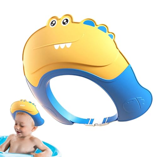 Baby-Badeschirm, Duschhaube für Babys und Kinder – Duschhaube mit Cartoon-Baby | verstellbare Haardusche für zusätzlichen Komfort, weiche und sichere Passform für Kinder von Generic